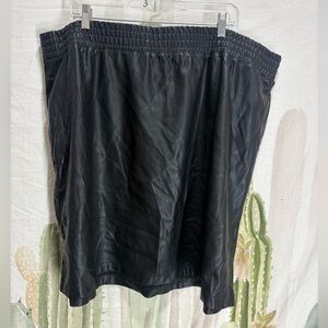 Universal Standard for J Crew Women’s Faux Leather Skirt 🌵5X